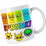 Casa si Gradina - Bucatarie si vesela - Cani si pahare - Cani si cesti - Cana Sprunki Music Notes Gamer CoolTrend, alba, 330ml - Infinity.ro