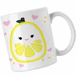 Casa si Gradina - Bucatarie si vesela - Cani si pahare - Cani si cesti - Cana Squishmallows Lamaie CoolTrend, alba, 330ml - Infinity.ro