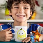 Casa si Gradina - Bucatarie si vesela - Cani si pahare - Cani si cesti - Cana Squishmallows Lamaie CoolTrend, alba, 330ml - Infinity.ro