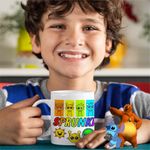 Casa si Gradina - Bucatarie si vesela - Cani si pahare - Cani si cesti - Cana Sprunki Music Notes Gamer CoolTrend, alba, 330ml - Infinity.ro