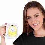 Casa si Gradina - Bucatarie si vesela - Cani si pahare - Cani si cesti - Cana Squishmallows Lamaie CoolTrend, alba, 330ml - Infinity.ro