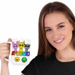Casa si Gradina - Bucatarie si vesela - Cani si pahare - Cani si cesti - Cana Sprunki Music Game CoolTrend, alba, 330ml - Infinity.ro