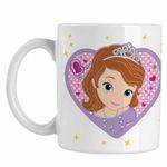 Casa si Gradina - Bucatarie si vesela - Cani si pahare - Cani si cesti - Cana Sofia Intai Inima Desene CoolTrend, alba, 330ml - Infinity.ro