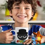 Casa si Gradina - Bucatarie si vesela - Cani si pahare - Cani si cesti - Cana Sprunki Black Music Game CoolTrend, alba, 330ml - Infinity.ro