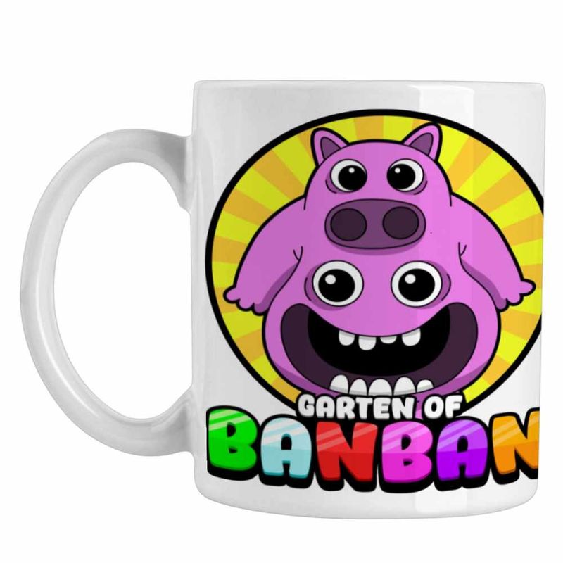 Casa si Gradina - Bucatarie si vesela - Cani si pahare - Cani si cesti - Cana Banban Chef Pigster Garten CoolTrend, alba, 330ml - Infinity.ro
