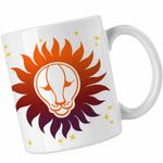 Casa si Gradina - Bucatarie si vesela - Cani si pahare - Cani si cesti - Cana Leu Horoscop Zodie Astrologie Leo CoolTrend, alba, 330ml - Infinity.ro