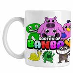 Casa si Gradina - Bucatarie si vesela - Cani si pahare - Cani si cesti - Cana Garden Banban Jumbo Pigster Opila CoolTrend, alba, 330ml - Infinity.ro