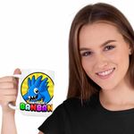 Casa si Gradina - Bucatarie si vesela - Cani si pahare - Cani si cesti - Cana Banban Peebo Gradina CoolTrend, alba, 330ml - Infinity.ro