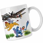 Casa si Gradina - Bucatarie si vesela - Cani si pahare - Cani si cesti - Cana Bombardiro Crocodilo Garda Felina Meme CoolTrend, alba, 330ml - Infinity.ro