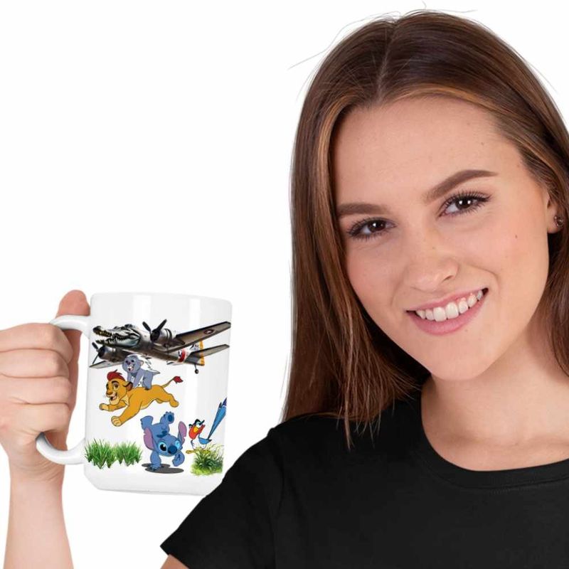 Casa si Gradina - Bucatarie si vesela - Cani si pahare - Cani si cesti - Cana Bombardiro Crocodilo Garda Felina Meme CoolTrend, alba, 330ml - Infinity.ro