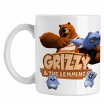 Casa si Gradina - Bucatarie si vesela - Cani si pahare - Cani si cesti - Cana Grizzy Lemingi Prastie Lemings CoolTrend, alba, 330ml - Infinity.ro