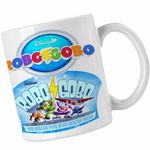 Casa si Gradina - Bucatarie si vesela - Cani si pahare - Cani si cesti - Cana Robogobo Attack CoolTrend, alba, 330ml - Infinity.ro