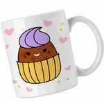 Casa si Gradina - Bucatarie si vesela - Cani si pahare - Cani si cesti - Cana Squishmallows Prajitura Cofetarie CoolTrend, alba, 330ml - Infinity.ro