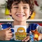 Casa si Gradina - Bucatarie si vesela - Cani si pahare - Cani si cesti - Cana Banban Stinger Flynn Caracatita CoolTrend, alba, 330ml - Infinity.ro