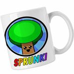 Casa si Gradina - Bucatarie si vesela - Cani si pahare - Cani si cesti - Cana Sprunki Tree Music Game CoolTrend, alba, 330ml - Infinity.ro