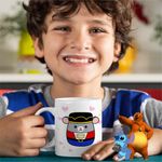 Casa si Gradina - Bucatarie si vesela - Cani si pahare - Cani si cesti - Cana Squishmallows Soldatel Mos Craciun Gerila CoolTrend, alba, 330ml - Infinity.ro