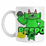 Casa si Gradina - Bucatarie si vesela - Cani si pahare - Cani si cesti - Cana Banban Beepo Jocuri Combo CoolTrend, alba, 330ml - Infinity.ro