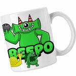 Casa si Gradina - Bucatarie si vesela - Cani si pahare - Cani si cesti - Cana Banban Beepo Jocuri Combo CoolTrend, alba, 330ml - Infinity.ro