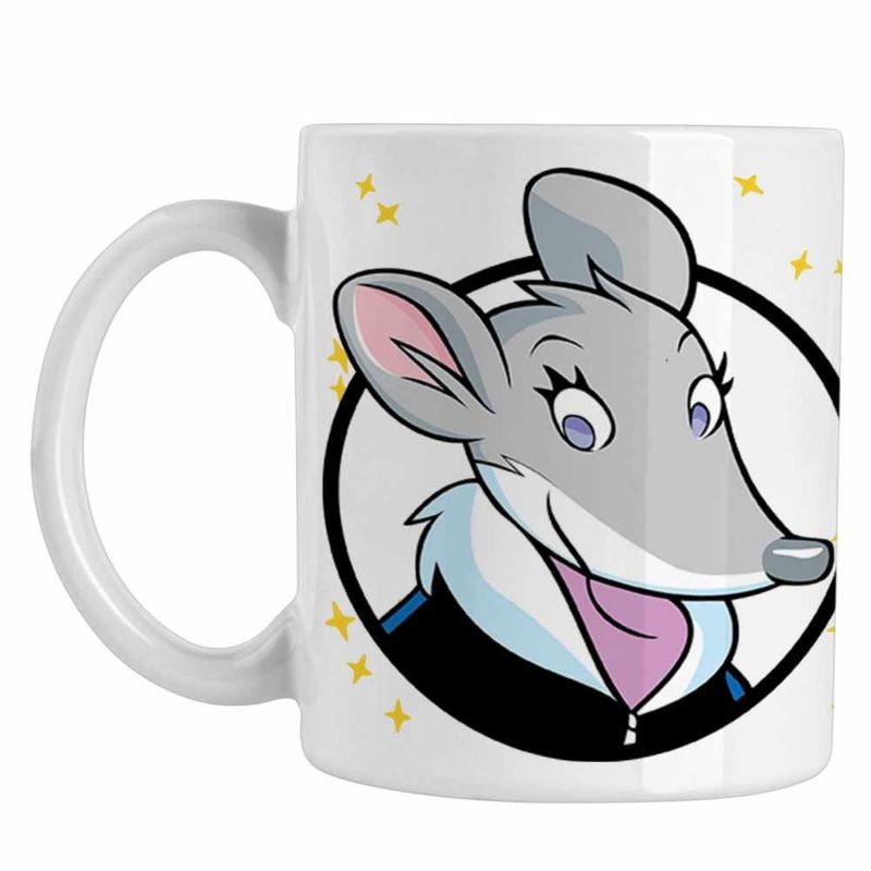 Casa si Gradina - Bucatarie si vesela - Cani si pahare - Cani si cesti - Cana Thea Geronimo Stilton CoolTrend, alba, 330ml - Infinity.ro