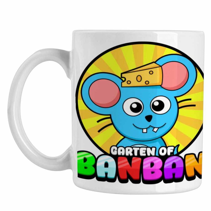 Casa si Gradina - Bucatarie si vesela - Cani si pahare - Cani si cesti - Cana Banban Mouse Tom Gradinita CoolTrend, alba, 330ml - Infinity.ro