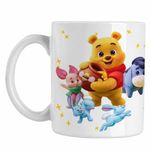 Casa si Gradina - Bucatarie si vesela - Cani si pahare - Cani si cesti - Cana Winnie the Pooh Puh Copilarie Desene Animate CoolTrend, alba, 330ml - Infinity.ro