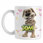 Casa si Gradina - Bucatarie si vesela - Cani si pahare - Cani si cesti - Cana Ben Talking Tom CoolTrend, alba, 330ml - Infinity.ro