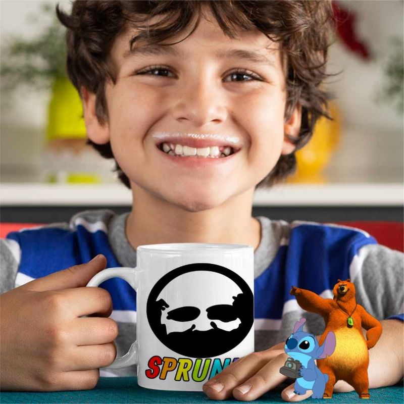 Casa si Gradina - Bucatarie si vesela - Cani si pahare - Cani si cesti - Cana Sprunki Game Old Black Music Game CoolTrend, alba, 330ml - Infinity.ro