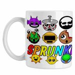 Casa si Gradina - Bucatarie si vesela - Cani si pahare - Cani si cesti - Cana Sprunki Horror Team CoolTrend, alba, 330ml - Infinity.ro