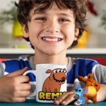 Casa si Gradina - Bucatarie si vesela - Cani si pahare - Cani si cesti - Cana Banban Remy Catel Kinder CoolTrend, alba, 330ml - Infinity.ro
