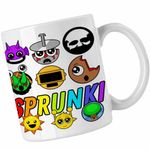 Casa si Gradina - Bucatarie si vesela - Cani si pahare - Cani si cesti - Cana Sprunki Horror Team CoolTrend, alba, 330ml - Infinity.ro