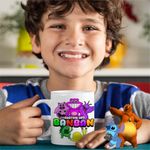 Casa si Gradina - Bucatarie si vesela - Cani si pahare - Cani si cesti - Cana Banban Pigster Larry Steve CoolTrend, alba, 330ml - Infinity.ro