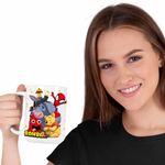 Casa si Gradina - Bucatarie si vesela - Cani si pahare - Cani si cesti - Cana Banban Paienjenel Winnie Roblox CoolTrend, alba, 330ml - Infinity.ro