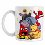 Casa si Gradina - Bucatarie si vesela - Cani si pahare - Cani si cesti - Cana Banban Paienjenel Winnie Roblox CoolTrend, alba, 330ml - Infinity.ro