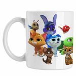 Casa si Gradina - Bucatarie si vesela - Cani si pahare - Cani si cesti - Cana Robogobo All Gang CoolTrend, alba, 330ml - Infinity.ro