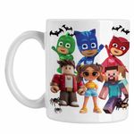 Casa si Gradina - Bucatarie si vesela - Cani si pahare - Cani si cesti - Cana PJ Masks Roblox Minecraft CoolTrend, alba, 330ml - Infinity.ro
