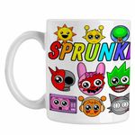 Casa si Gradina - Bucatarie si vesela - Cani si pahare - Cani si cesti - Cana Sprunki Horror Beats CoolTrend, alba, 330ml - Infinity.ro