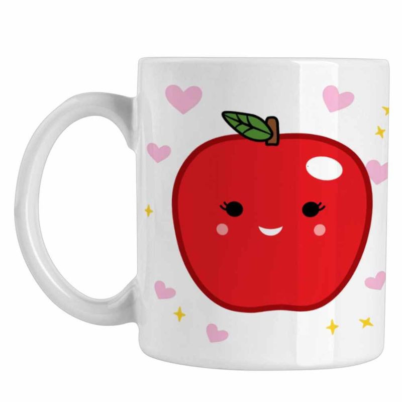 Casa si Gradina - Bucatarie si vesela - Cani si pahare - Cani si cesti - Cana Squishmallows Mar Fruct CoolTrend, alba, 330ml - Infinity.ro