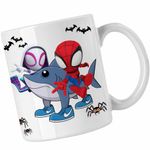 Casa si Gradina - Bucatarie si vesela - Cani si pahare - Cani si cesti - Cana Paienjenel Tralalero Tralala Fantoma Paianjen Brainrot CoolTrend, alba, 330ml - Infinity.ro