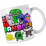 Casa si Gradina - Bucatarie si vesela - Cani si pahare - Cani si cesti - Cana Garden of Banban All Gang Horror CoolTrend, alba, 330ml - Infinity.ro