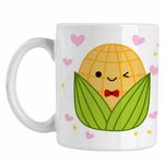 Casa si Gradina - Bucatarie si vesela - Cani si pahare - Cani si cesti - Cana Squishmallows Porumb Ferma CoolTrend, alba, 330ml - Infinity.ro