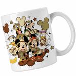 Casa si Gradina - Bucatarie si vesela - Cani si pahare - Cani si cesti - Cana Mickey Mouse All Gang CoolTrend, alba, 330ml - Infinity.ro