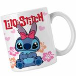 Casa si Gradina - Bucatarie si vesela - Cani si pahare - Cani si cesti - Cana Stitch Fundita CoolTrend, alba, 330ml - Infinity.ro