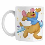 Casa si Gradina - Bucatarie si vesela - Cani si pahare - Cani si cesti - Cana Soricel Roo Ursuletul Winnie the Pooh Puh CoolTrend, alba, 330ml - Infinity.ro