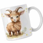 Casa si Gradina - Bucatarie si vesela - Cani si pahare - Cani si cesti - Cana Berbec Baby Zodiac Horoscop Aries Astrologie CoolTrend, alba, 330ml - Infinity.ro