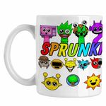 Casa si Gradina - Bucatarie si vesela - Cani si pahare - Cani si cesti - Cana Sprunki Horror Music Game CoolTrend, alba, 330ml - Infinity.ro