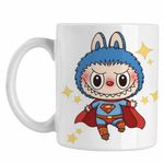 Casa si Gradina - Bucatarie si vesela - Cani si pahare - Cani si cesti - Cana Labubu Superman Marvel CoolTrend, alba, 330ml - Infinity.ro