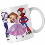 Casa si Gradina - Bucatarie si vesela - Cani si pahare - Cani si cesti - Cana Sofia Intai Paienjenel Fantoma Paianjen CoolTrend, alba, 330ml - Infinity.ro
