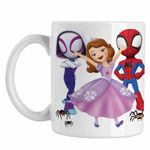 Casa si Gradina - Bucatarie si vesela - Cani si pahare - Cani si cesti - Cana Sofia Intai Paienjenel Fantoma Paianjen CoolTrend, alba, 330ml - Infinity.ro