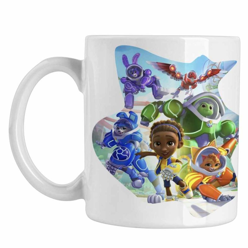 Casa si Gradina - Bucatarie si vesela - Cani si pahare - Cani si cesti - Cana Robogobo Action robo gobo CoolTrend, alba, 330ml - Infinity.ro