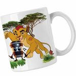 Casa si Gradina - Bucatarie si vesela - Cani si pahare - Cani si cesti - Cana Cappuccino Asassino Garda Felina TikTok CoolTrend, alba, 330ml - Infinity.ro